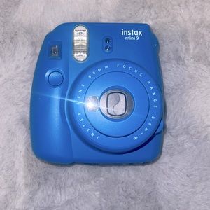 Instax mini 9 blue Polaroid camera